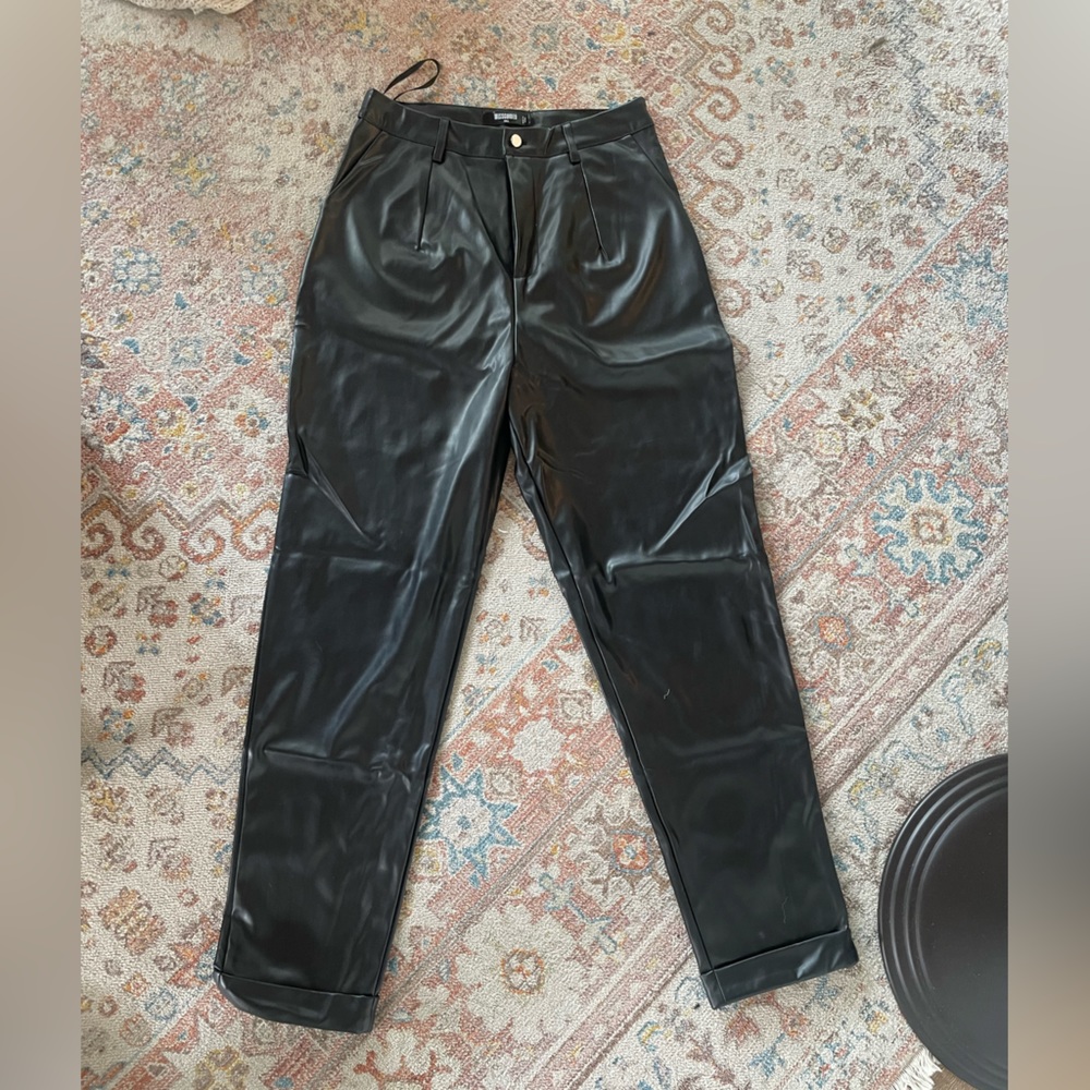 Missguided Tall Leather Pant